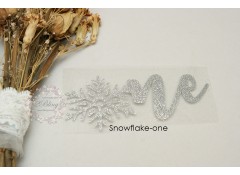 Iron-on transfer, Snowflake one 